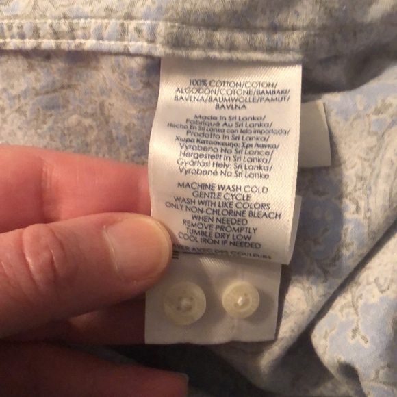 *2* EUC Chaps No Iron long sleeve shirts - Picture 6 of 9